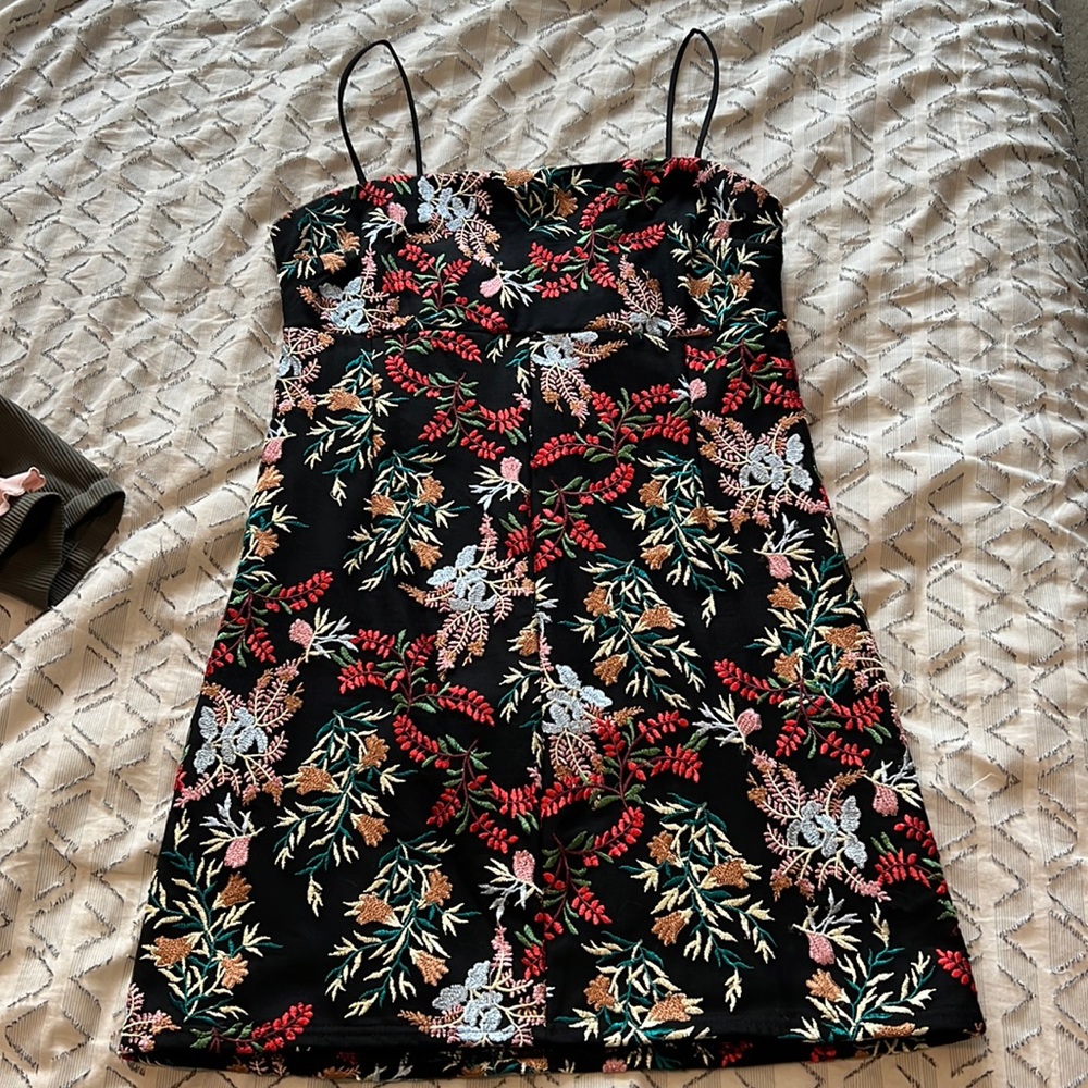 Black cocktail dress